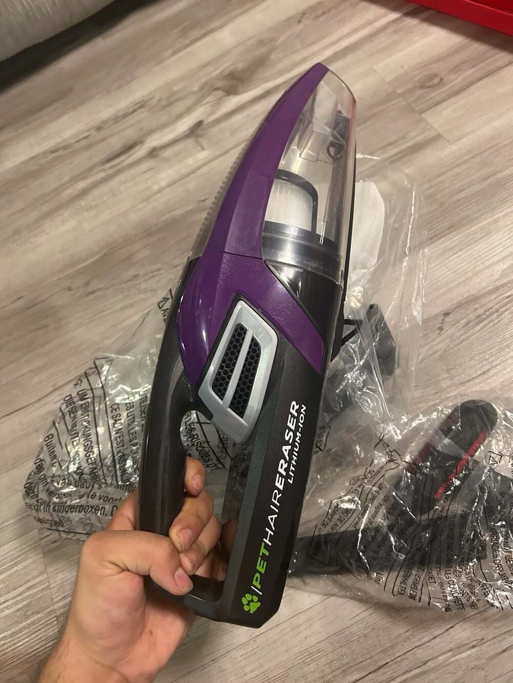 Bissell Pet Hair Eraser Lithium Ion Cordless Hand Vac Model 2390A